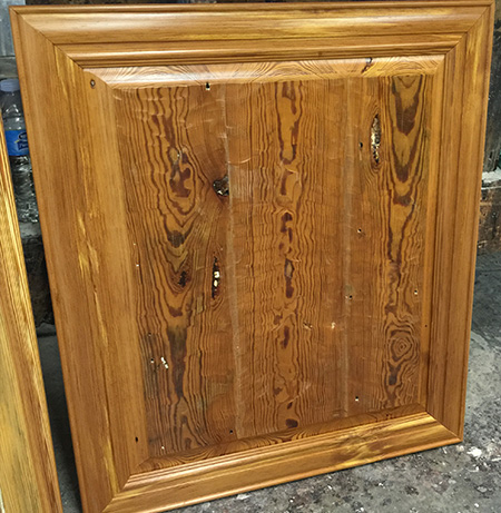 Hand Hewn Cabinet
